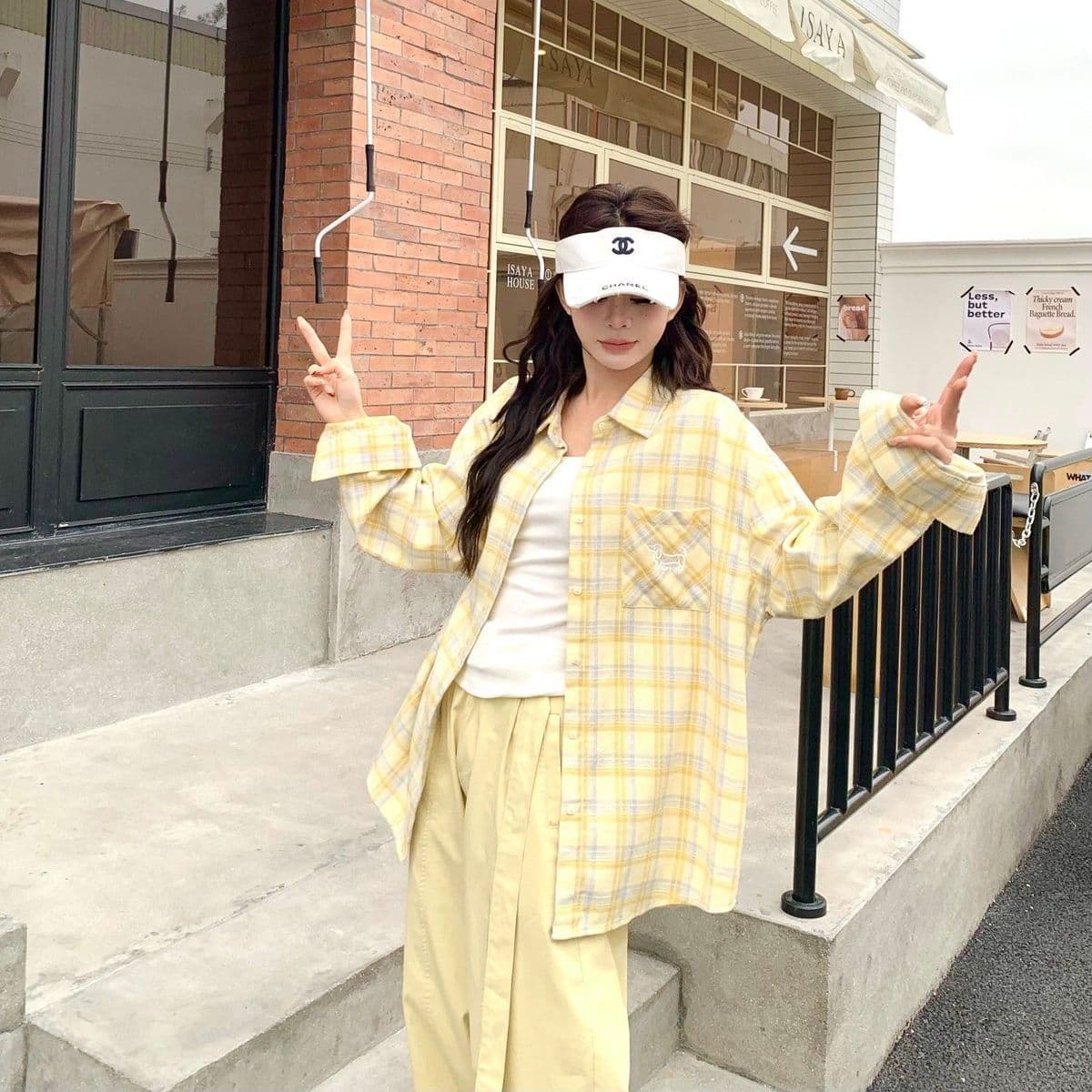 법률 시스템 고급 센스 새로운 스택 착용 격자 무늬 셔츠 여성 긴 소매 자외선 차단 느긋한 바람 외출용 편안함 다용도 셔츠 상세 이미지 7