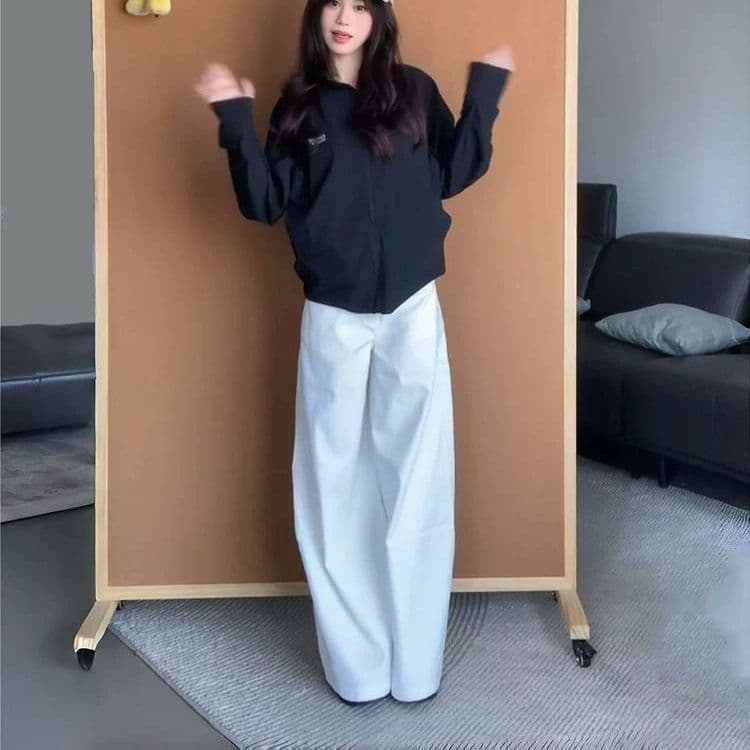 한 부서 스탠드 칼라 화이트 자외선 차단 자켓 얇은 스타일 재킷 여름 루즈핏 캐주얼 새로운 통기성 운동 재킷 이미지 3