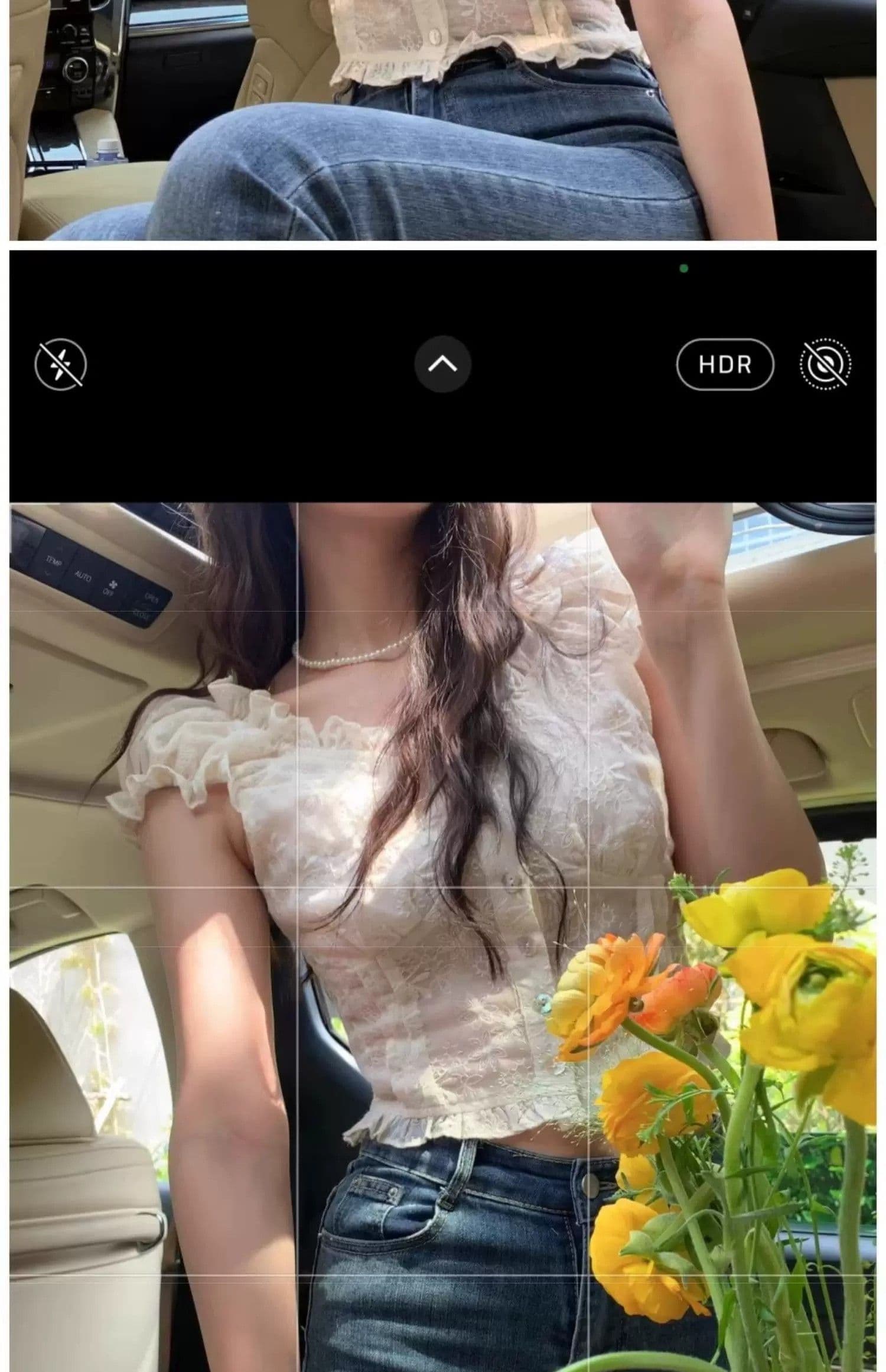 프랑스식 디자인 센스 프릴 여성 셔츠 여름 레이스 버블 반팔 Chic 작은 셔츠 오프숄더 쇼트 스타일 맨위 상세 이미지 30