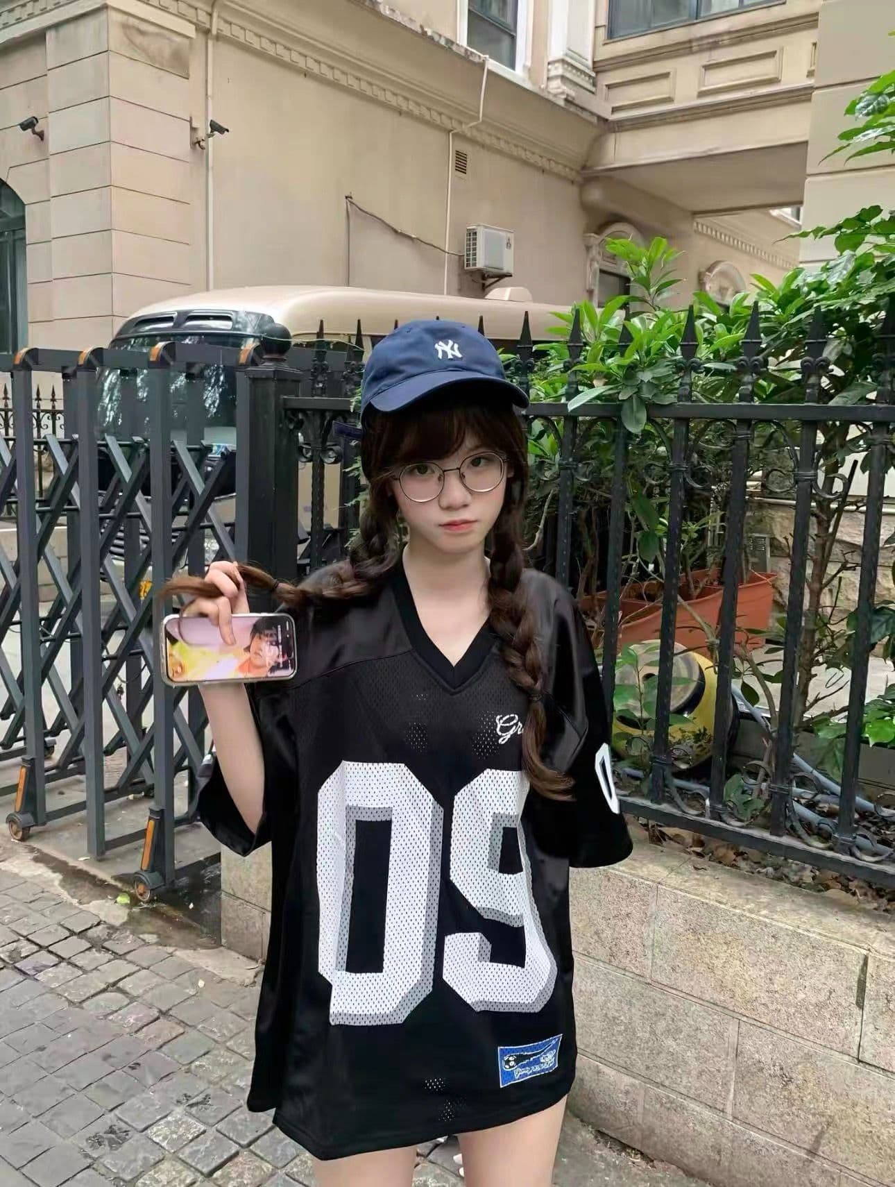 정가 광저우 원단 반팔 티셔츠 여성 상세 이미지 7