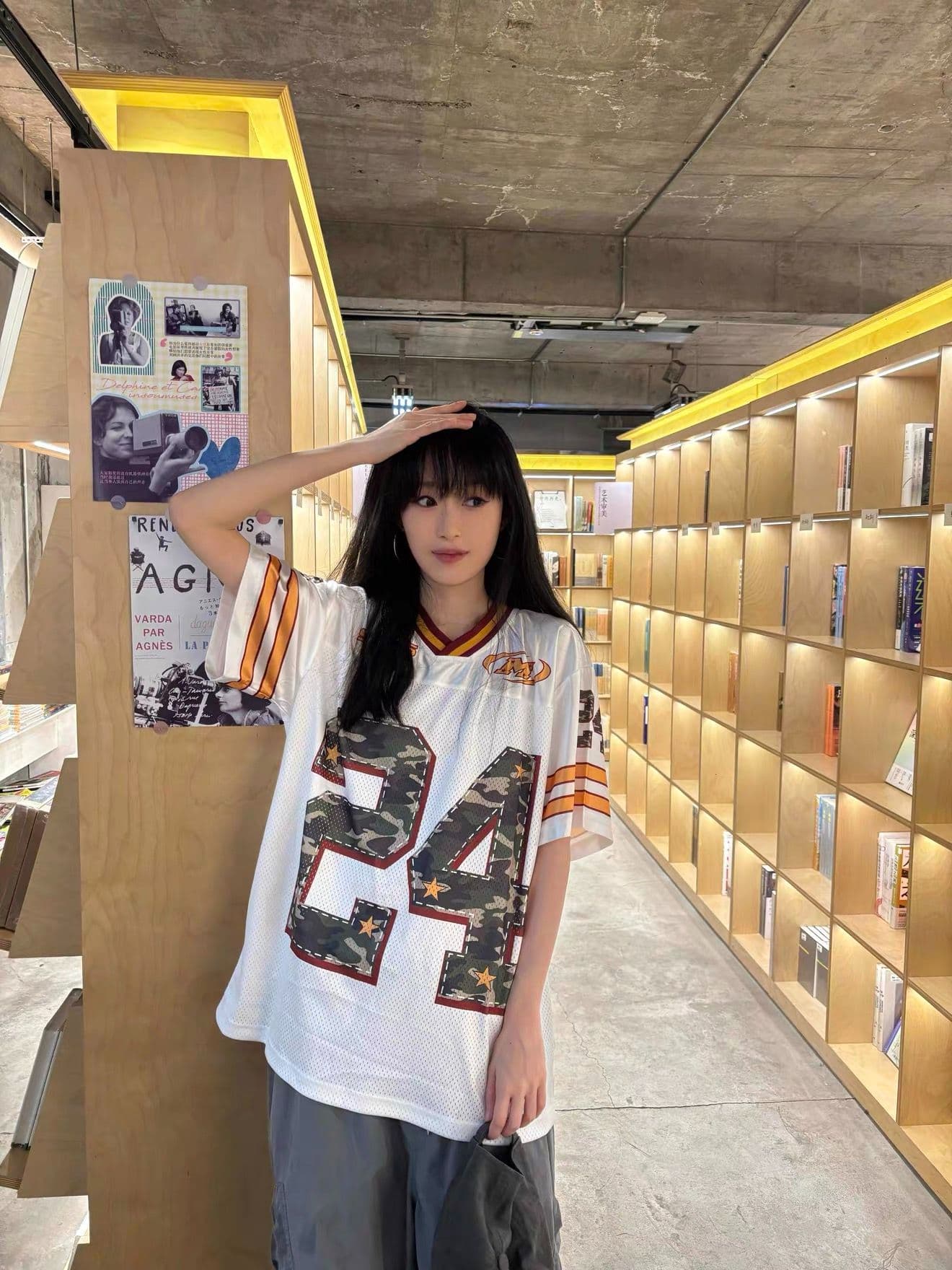 정가 광저우 원단 반팔 티셔츠 여성 상세 이미지 2