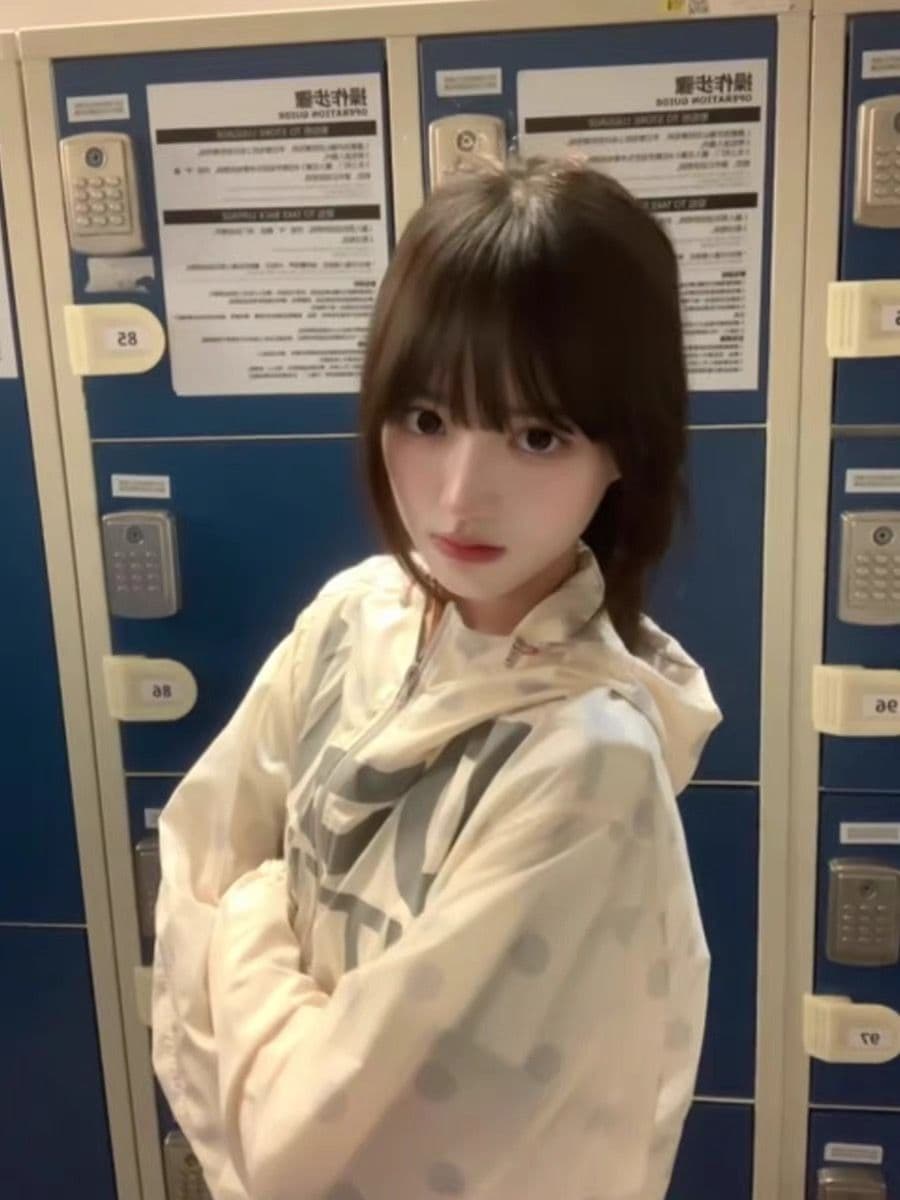정가 도트 무늬 알파벳 프린트 오픈 가디건 지퍼 자외선 차단 의류 여성 여름 경량 루즈핏 상세 이미지 4