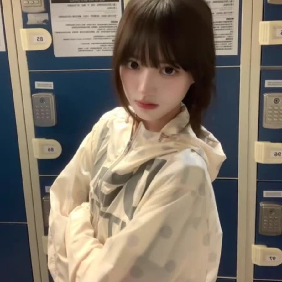 정가 도트 무늬 알파벳 프린트 오픈 가디건 지퍼 자외선 차단 의류 여성 여름 경량 루즈핏 이미지 5