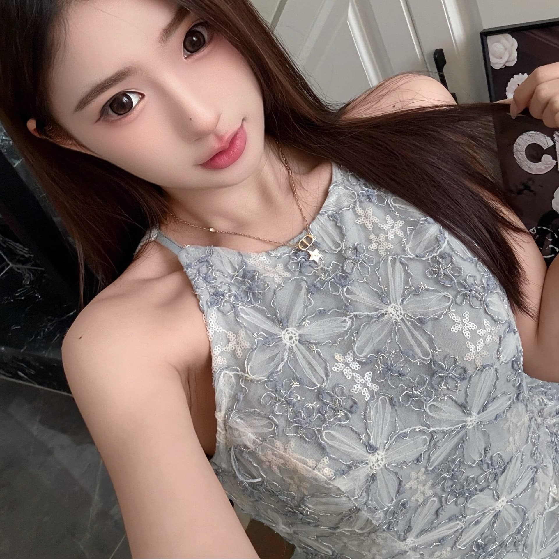 2026 여성 드레스 고급 센스 작은 키 명문 여성 바람 생일 party 작은 드레스 무거운 작업 레이스 공주 드레스 이미지 5