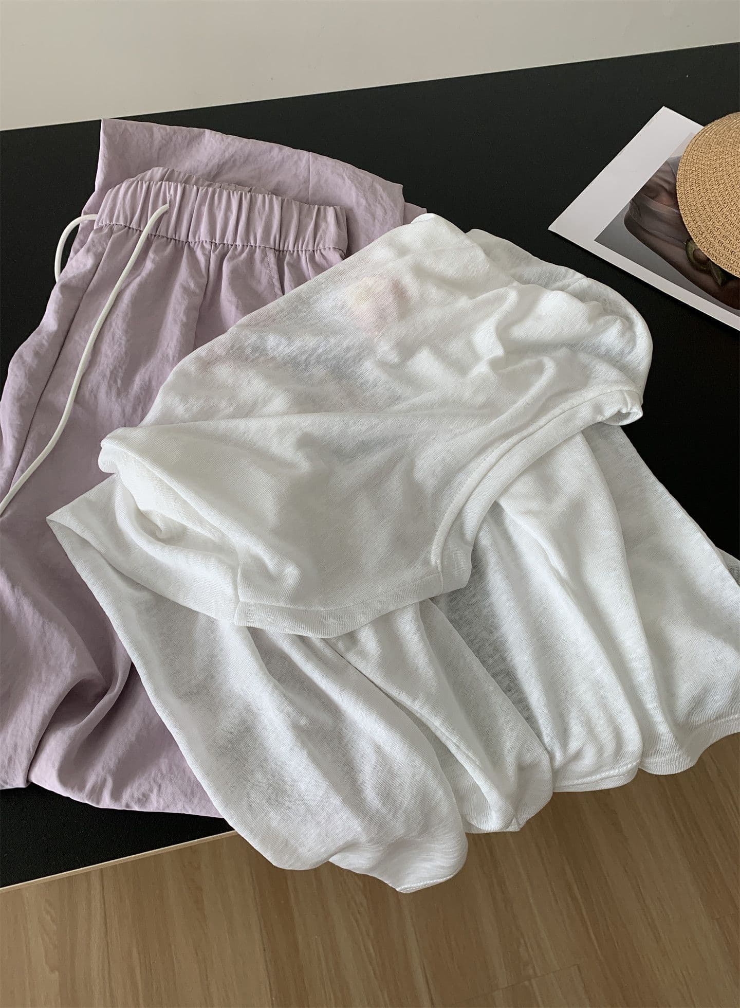광저우 눈꽃 면 빅 사이즈 240 kg 자외선 차단 블라우스 여성 여름 얇고 가벼운 마이크로 ~을 통해 루즈핏 캐주얼 에어컨 셔츠 상세 이미지 13