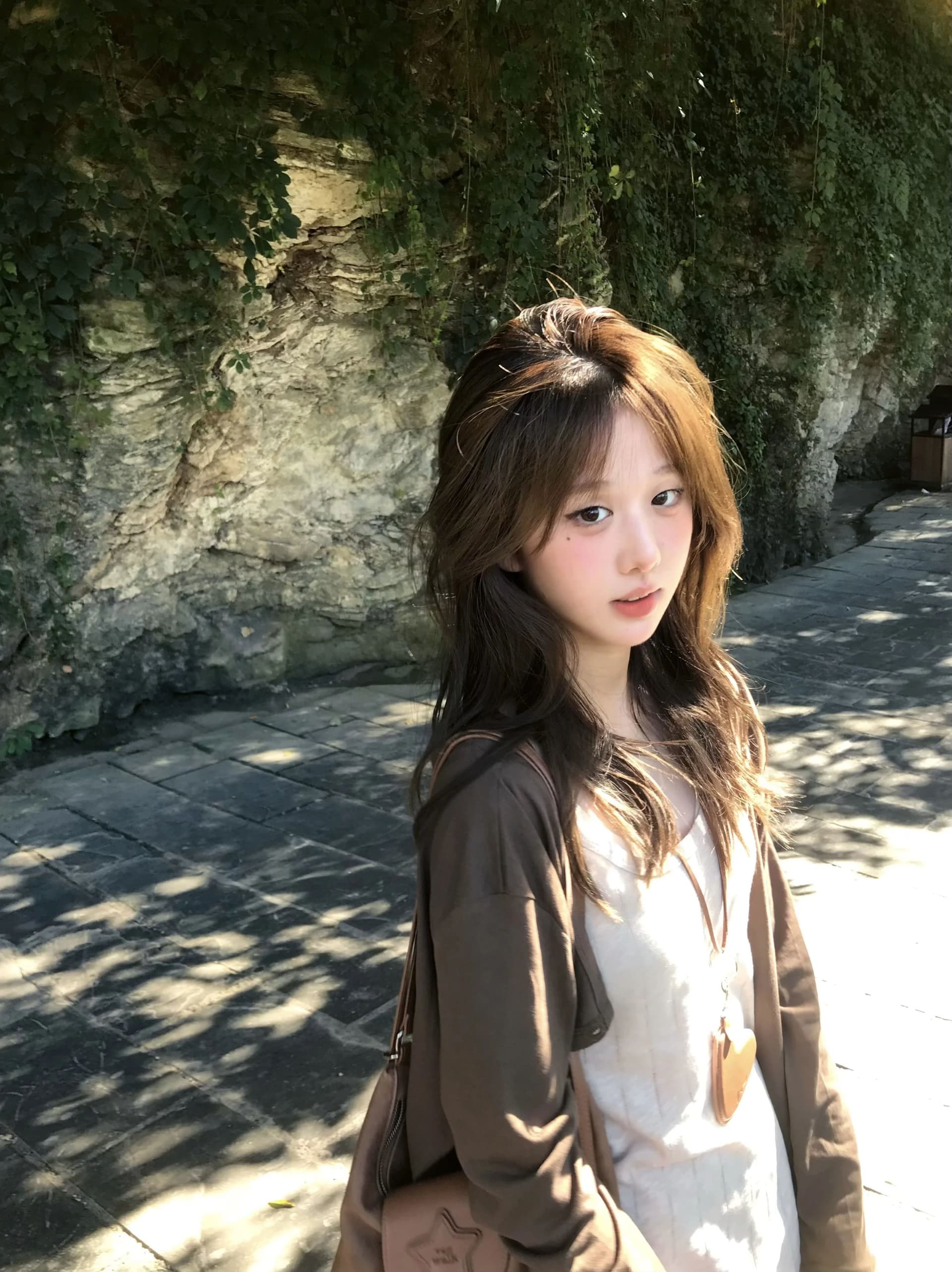 조끼 170 그램 순면 자카드 오픈 가디건 165 그램 눈꽃 면 긴팔 오픈 가디건 인사이드 가져 가라. 투피스 조끼 상세 이미지 7