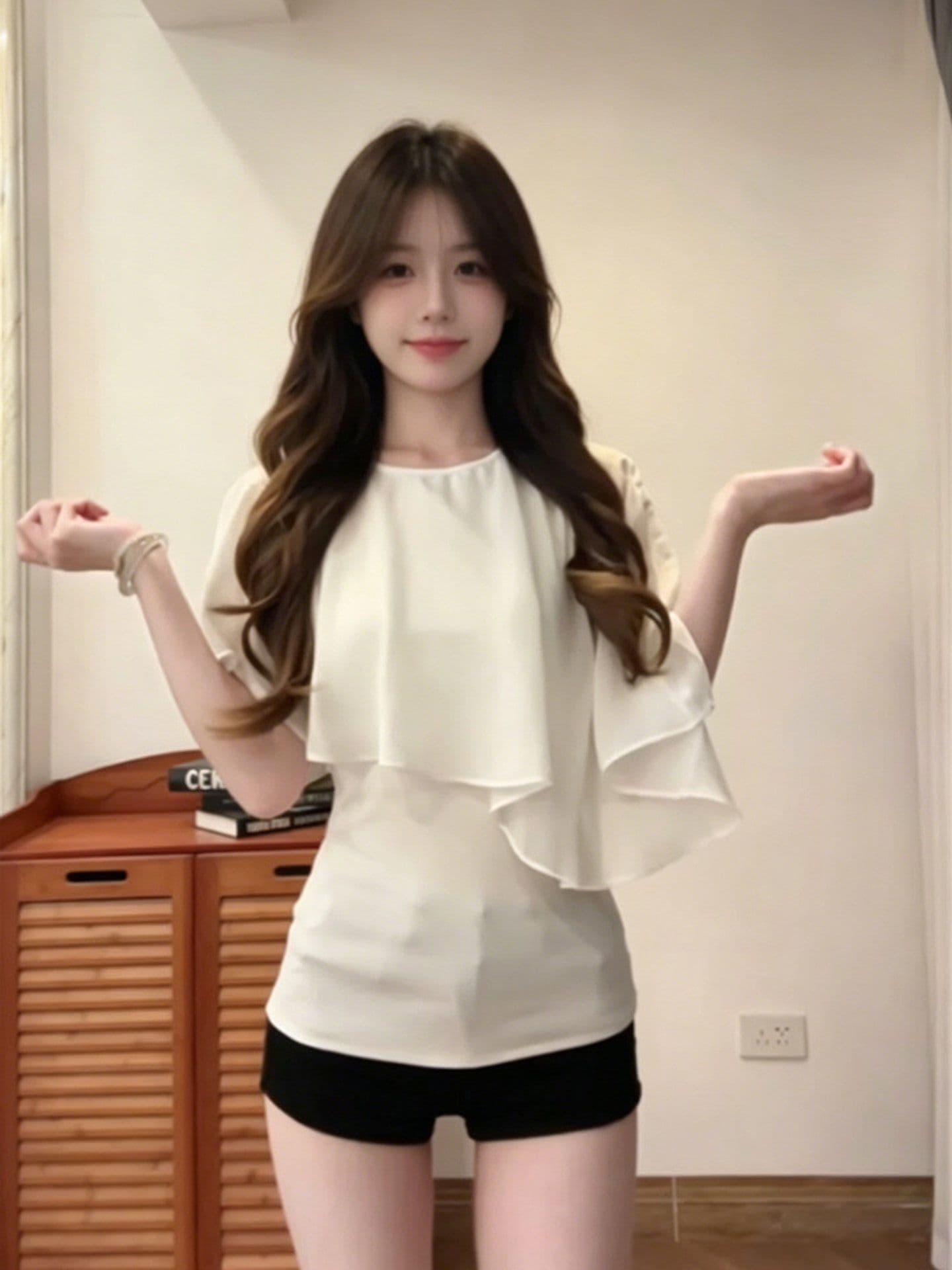 230 톰 글 래 면 리브 45 라이 경기 서울 45 면 10 암모니아 Lun 패치워크 티셔츠 여성 몸매 가꾸기 슬림해 보이는 디자인 센스 맨위 상세 이미지 5