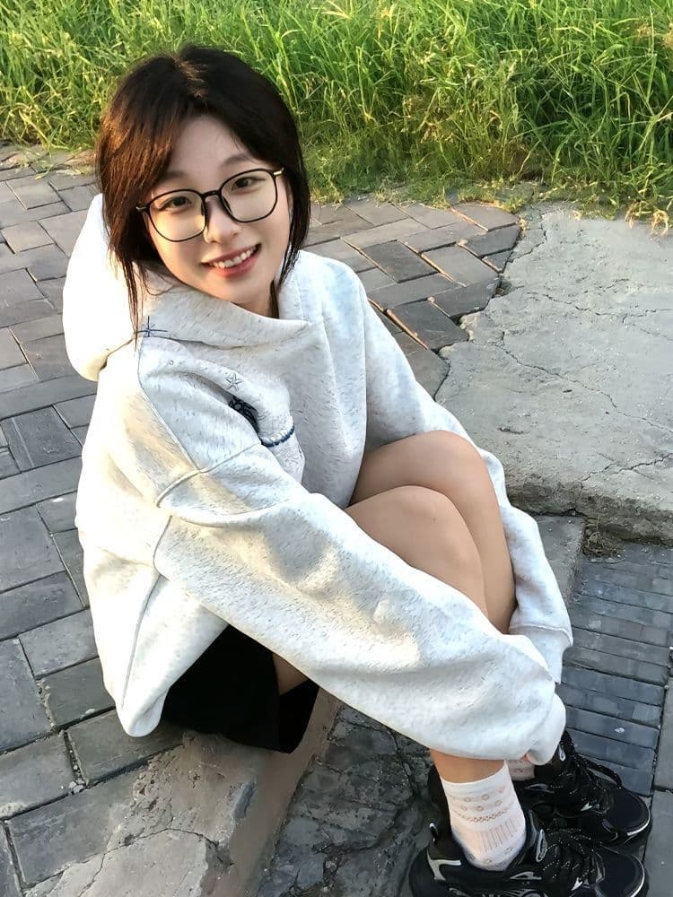 얇은 스타일 털이 있는 순수한 Mianhua 면 복합 후드티 여성 상세 이미지 11