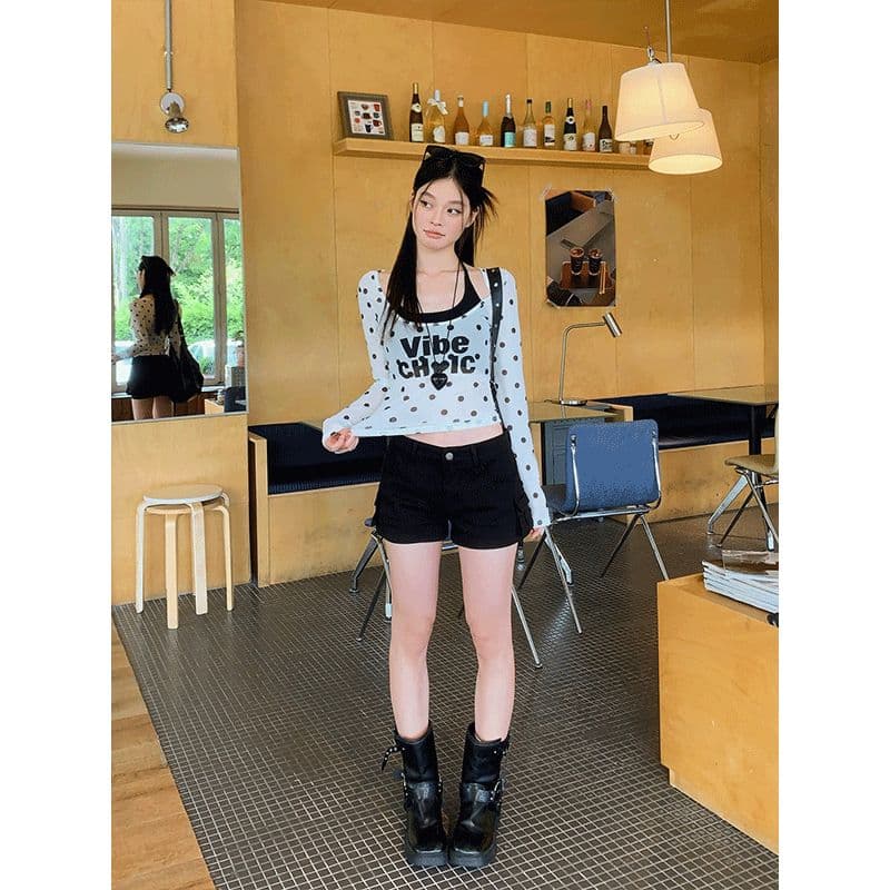 70d 두꺼운 메시 원단 속옷 260 그램 사람들 면 투피스 세트 가을 마이크로 ~을 통해 몸매 가꾸기 쇼트 스타일 맨위 상세 이미지 9