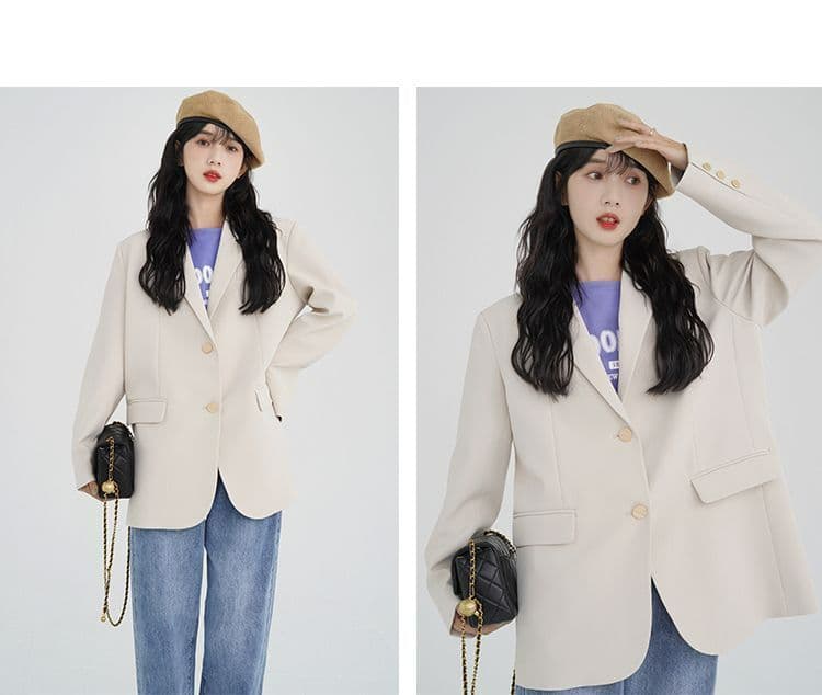 정장 여성 경력 긍정적 인 로드 중 대학생 가을 품격 고급 검정색 작은 정장 면접 작업복 상세 이미지 11
