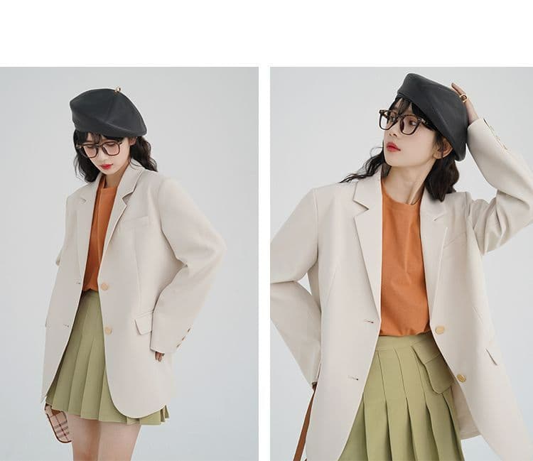 정장 여성 경력 긍정적 인 로드 중 대학생 가을 품격 고급 검정색 작은 정장 면접 작업복 상세 이미지 15