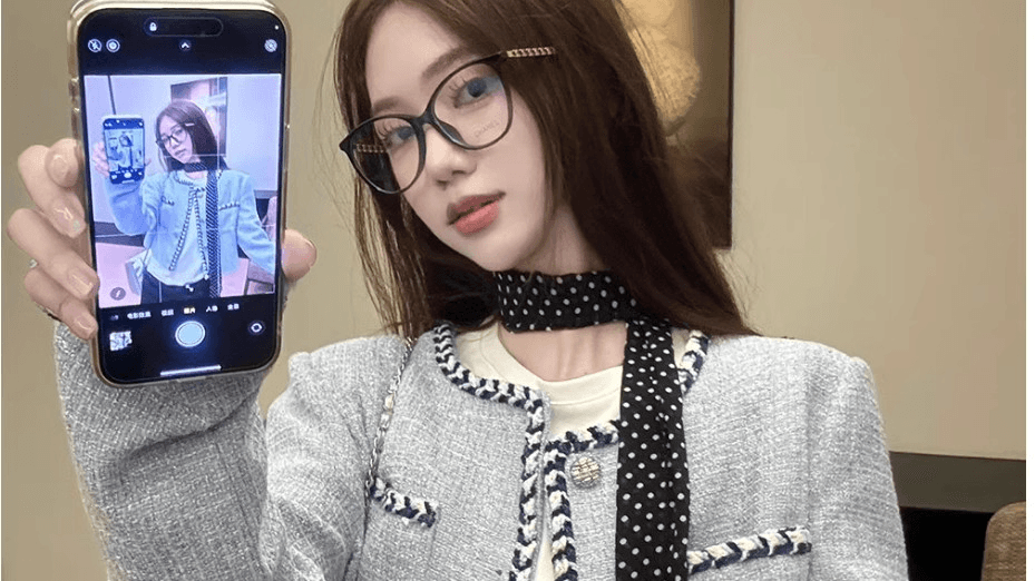 작은 샤넬 스타일 트위드 쇼트 스타일 긴팔 여성 코트 가을 새로운 명문 여성 품격 디자인 센스 작은 대중 Chic 맨위 상세 이미지 33