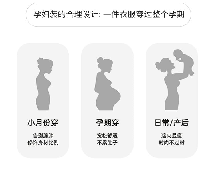 실사 가을 패션 새로운 오픈 가디건 니트 외부 가져 가라. 페이크 레이어드 행침 목 프린트 슬립 드레스 임산부 투피스 세트 상세 이미지 4