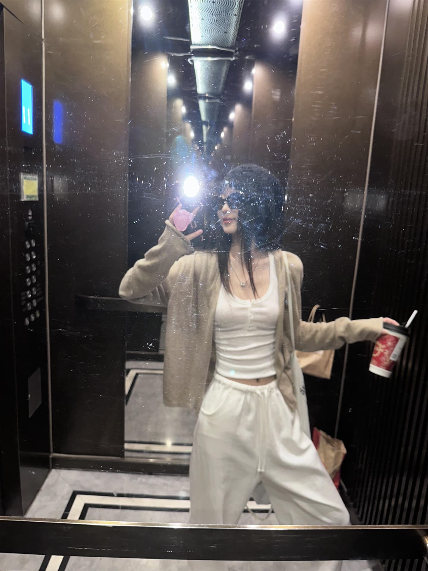 워싱 라미 바지 2026 봄 허리밴드 펌프 로프 캐주얼 면 린넨 와이드 레깅스 바지 오래된 돈 바람 느슨함 센스 아마 바지 상세 이미지 16