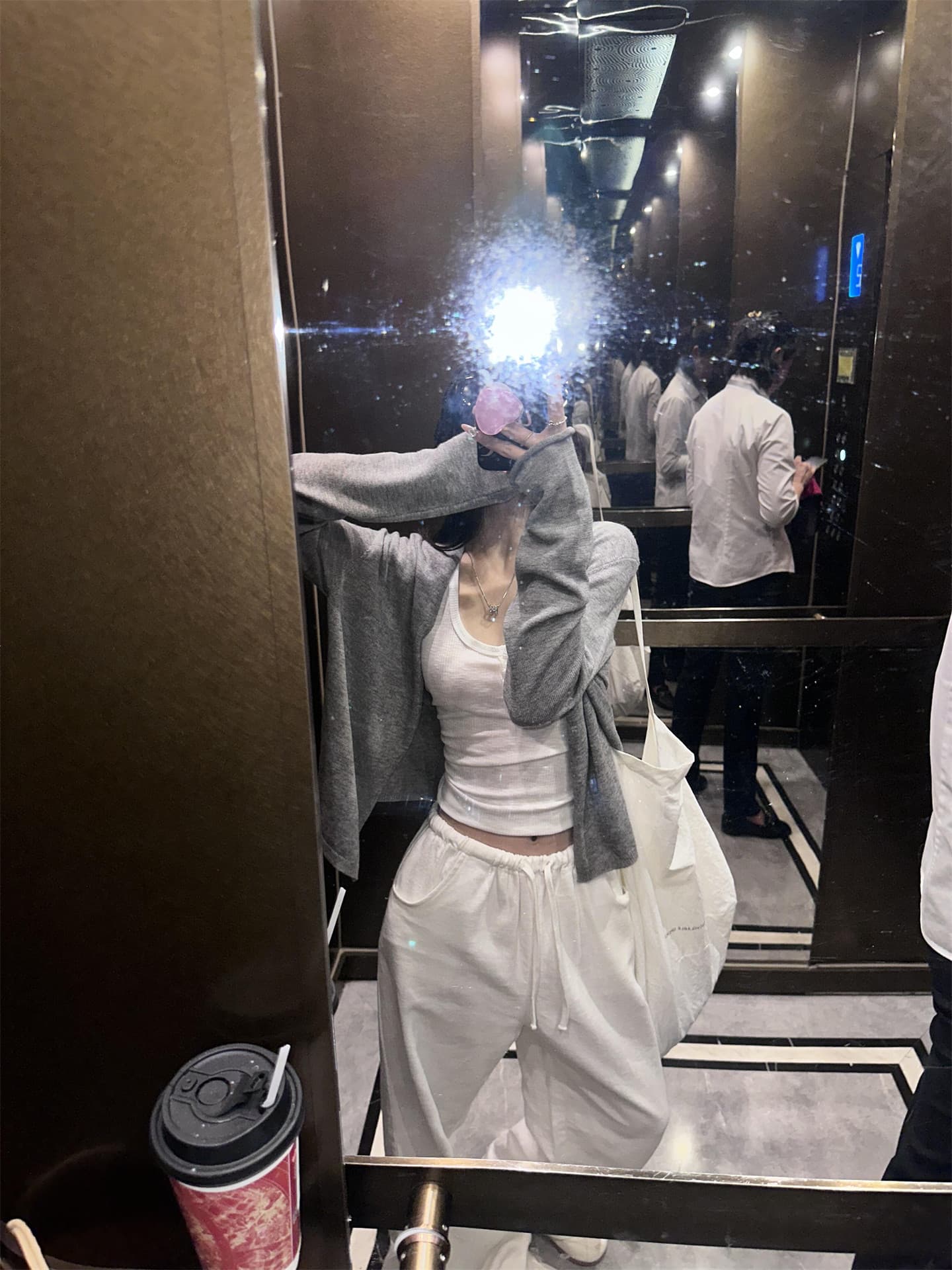 워싱 라미 바지 2026 봄 허리밴드 펌프 로프 캐주얼 면 린넨 와이드 레깅스 바지 오래된 돈 바람 느슨함 센스 아마 바지 상세 이미지 26