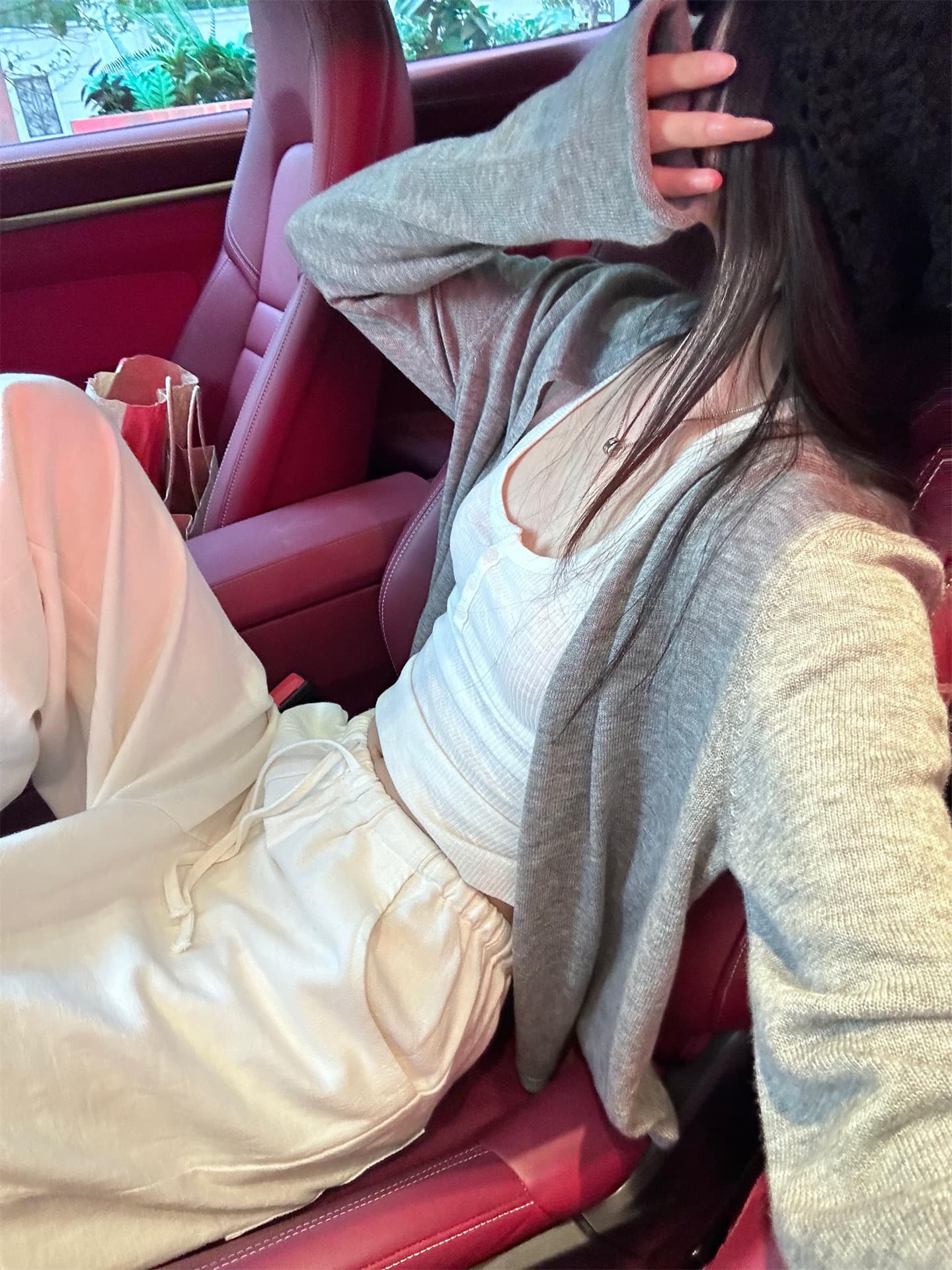 워싱 라미 바지 2026 봄 허리밴드 펌프 로프 캐주얼 면 린넨 와이드 레깅스 바지 오래된 돈 바람 느슨함 센스 아마 바지 상세 이미지 30