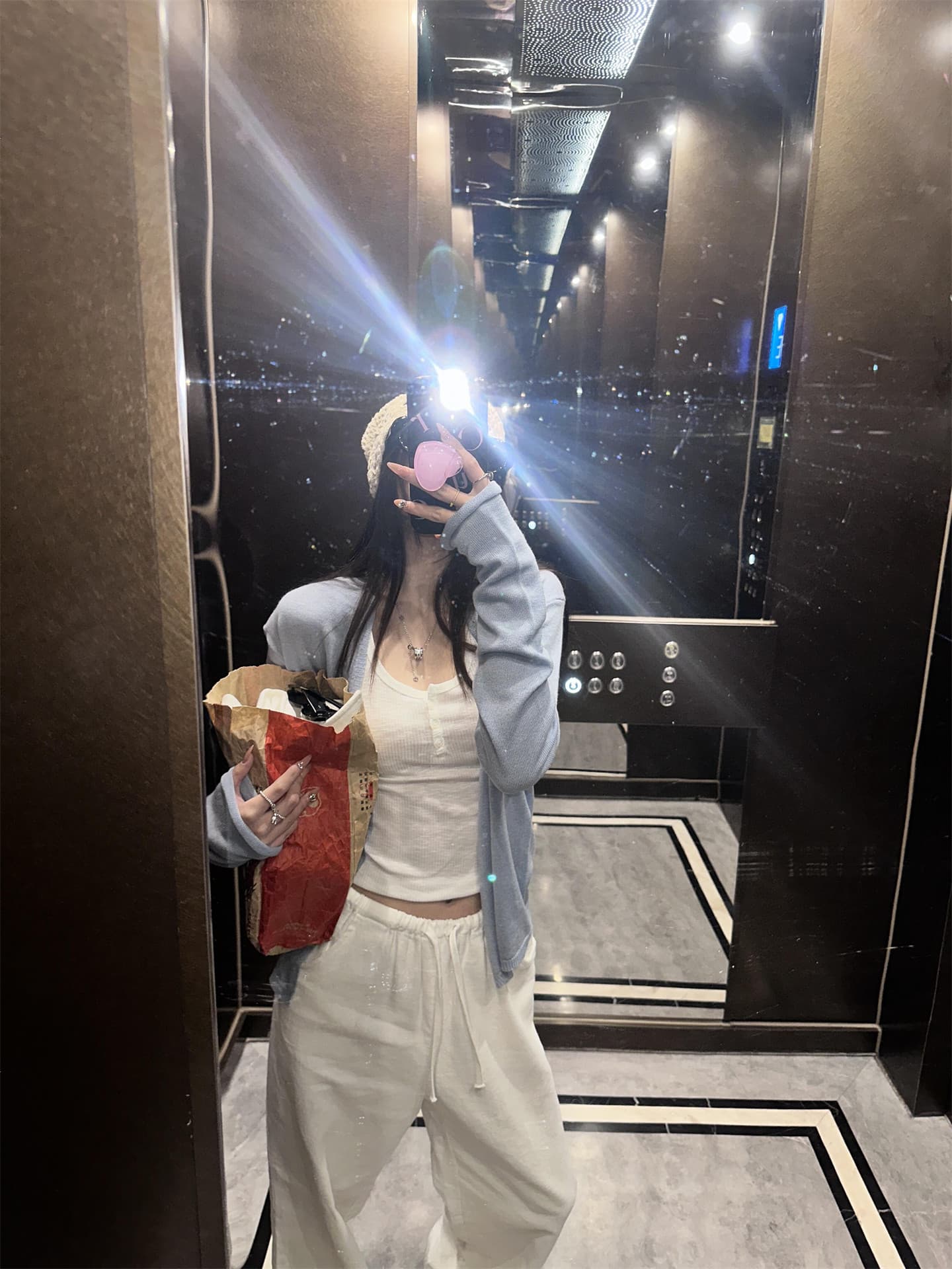 워싱 라미 바지 2026 봄 허리밴드 펌프 로프 캐주얼 면 린넨 와이드 레깅스 바지 오래된 돈 바람 느슨함 센스 아마 바지 상세 이미지 42