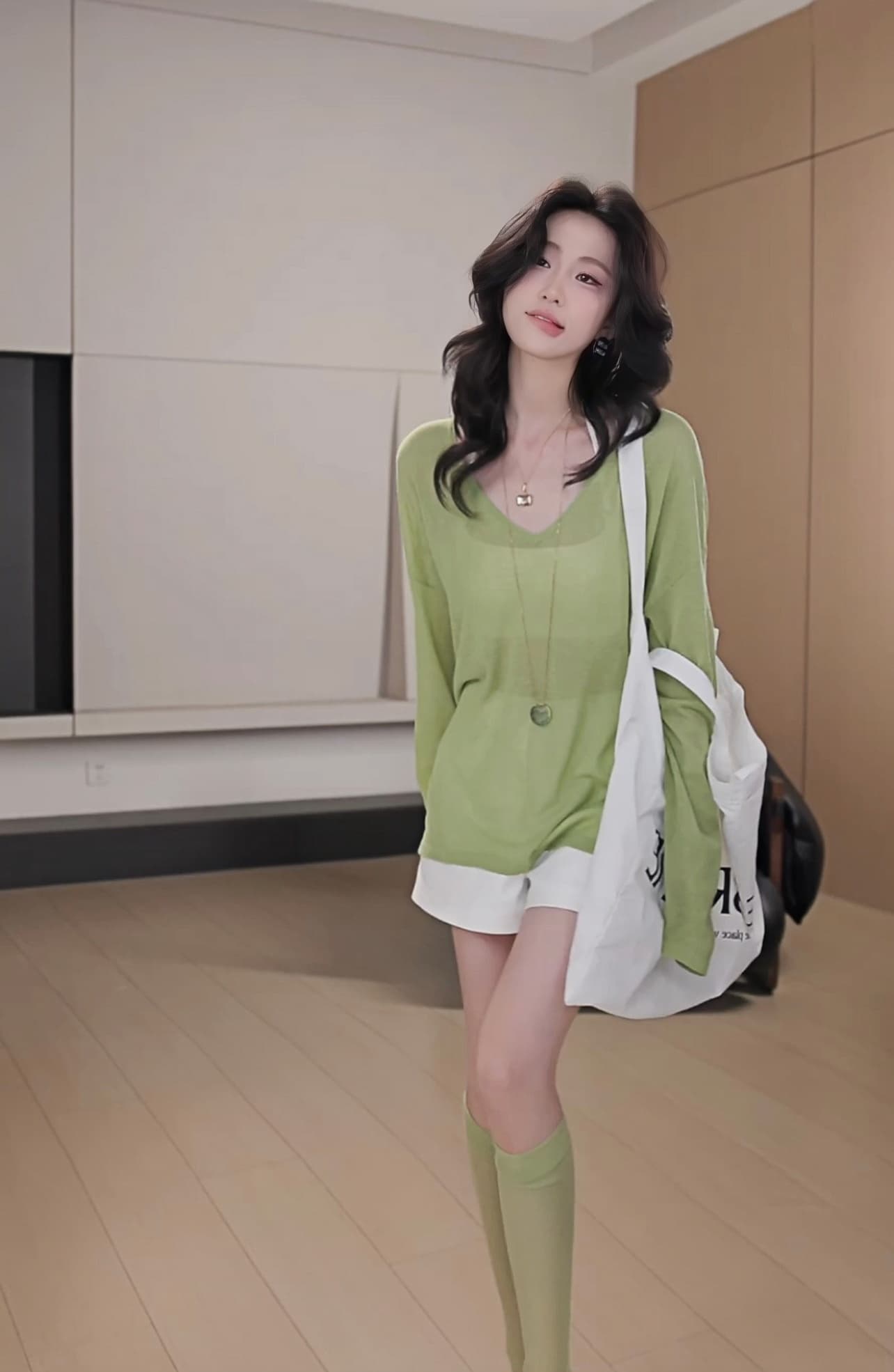 느슨함 천천히 여단 캐주얼 바람 루즈핏 단색 자외선 차단 블라우스 여름 다용도 에어컨 셔츠 상세 이미지 1