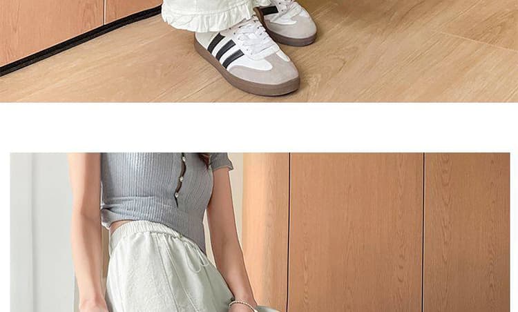 지금 임산부 바지 다용도 꽃밭 배기 바지 2026 여름 새로운 루즈핏 슬림해 보이는 풍선 넓은 다리 캐주얼 9부 바지 상세 이미지 40