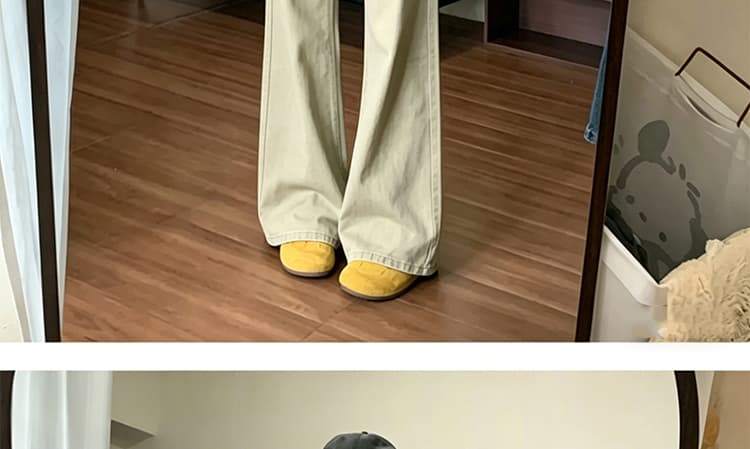 지금 2026 새로운 임산부 신축성 펌프 로프 청바지 있음 주머니 나팔 바지 없음 복부 지지 임산부 긴 바지 9부 바지 상세 이미지 18