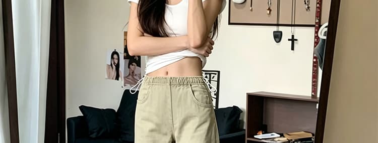 지금 2026 새로운 임산부 신축성 펌프 로프 청바지 있음 주머니 나팔 바지 없음 복부 지지 임산부 긴 바지 9부 바지 상세 이미지 30