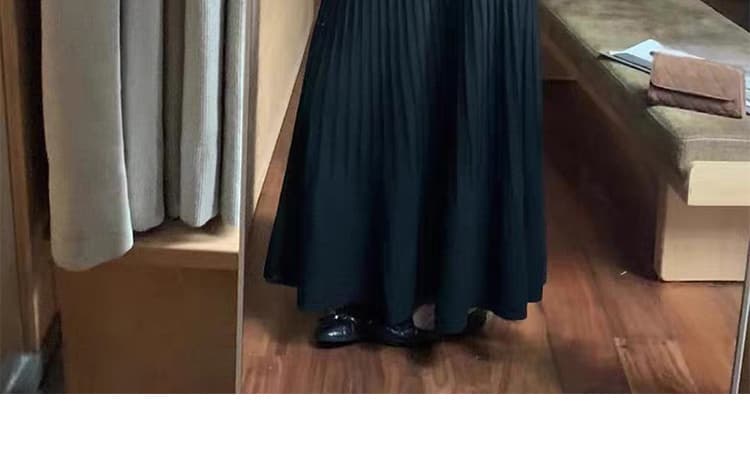 2026 가을 겨울철 니트 새로운 임산부 반신 스커트 중간 길이 슬림해 보이는 한 마디 니트 타이트 스커트 인어 꼬리 롱 스커트 상세 이미지 72