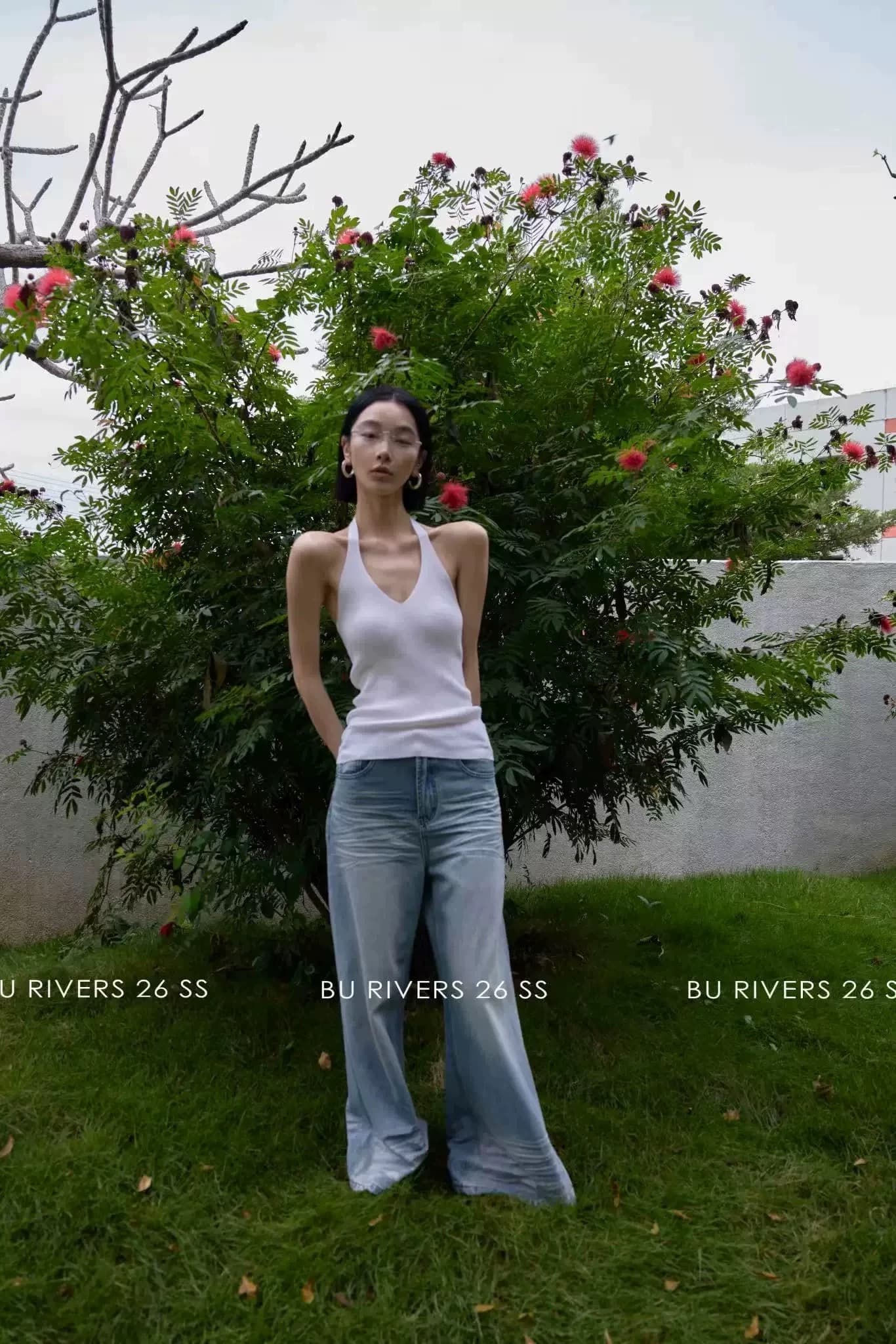 아메리칸 품격 섹시함 핫걸 바람 행침 목 캐미솔 2025 여름 새로운 순수한 욕망 바람 몸매 가꾸기 맨위 상세 이미지 5