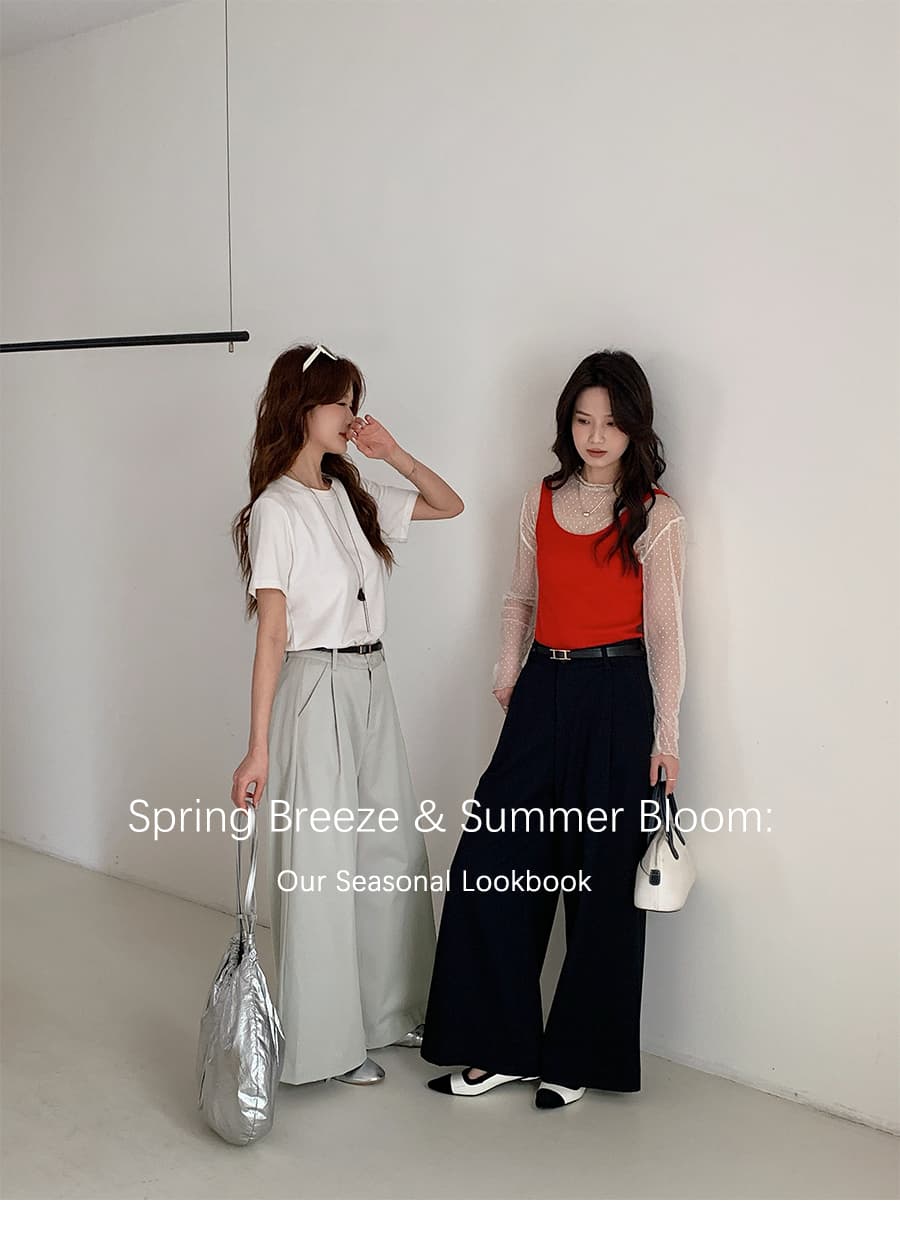 실사 26 년 봄 한 부서 다용도 넓은 다리 캐주얼 바지 벨트 포함 여름 얇은 스타일 도루 센스 와이드 레그 팬츠 어린이 상세 이미지 7