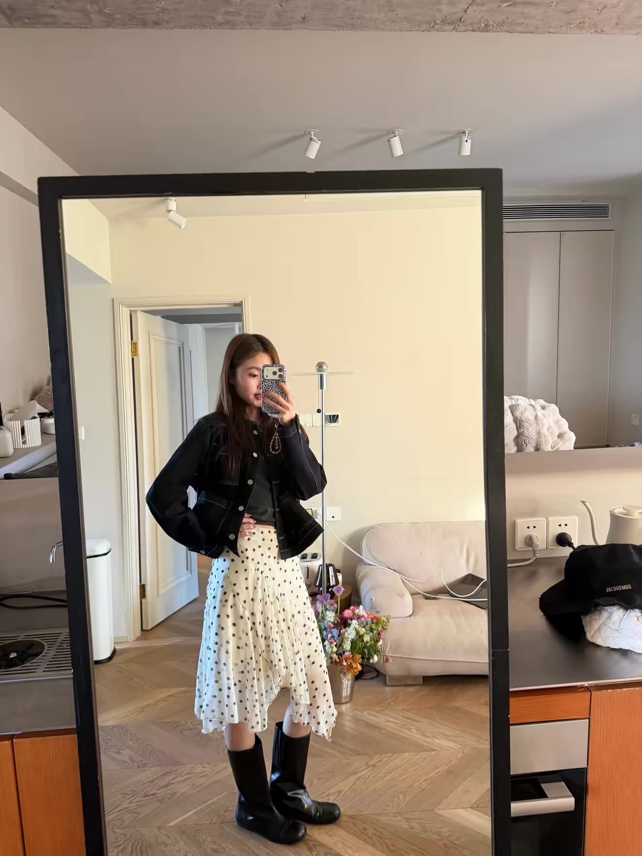 iiiipupu26ss 원더풀 장난기 넘치는 인어공주 인어 꼬리 불규칙 ~을 통해 실 도트 무늬 우아한 센스 반신 스커트 상세 이미지 2