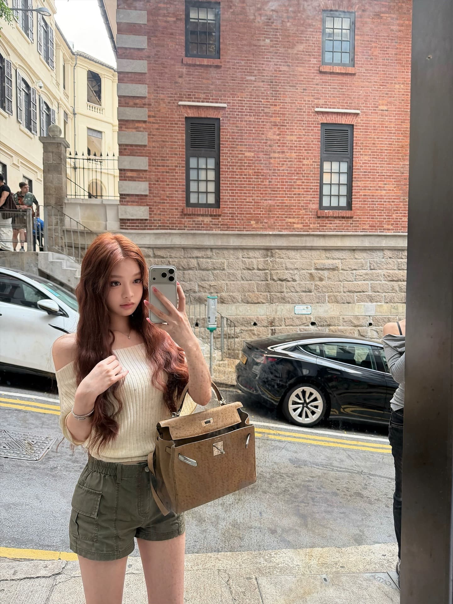 안녕하세요. 팬 팬 감기 흰색 피부 아름다운 품격 뽕나무 누에 실크 양모 혼방 오프숄더 둘 착용 니트 맨위 상세 이미지 8