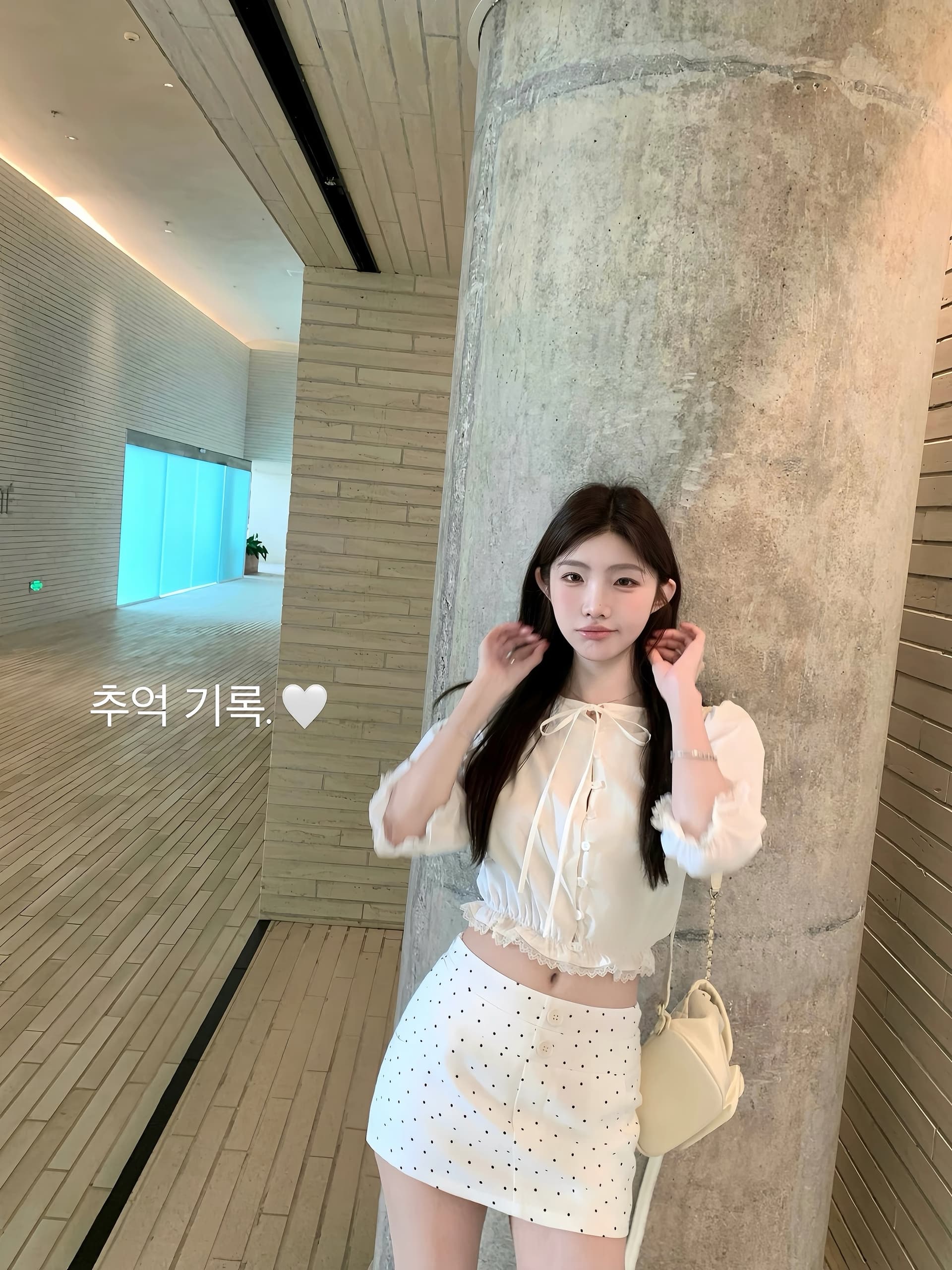 화이트 워터 여성 라운드 골동품 소녀 주간 실크 코튼 버블 여성 셔츠 여름 패치워크 홀로우 아웃 레이스 순수한 욕망 맨위 상세 이미지 4