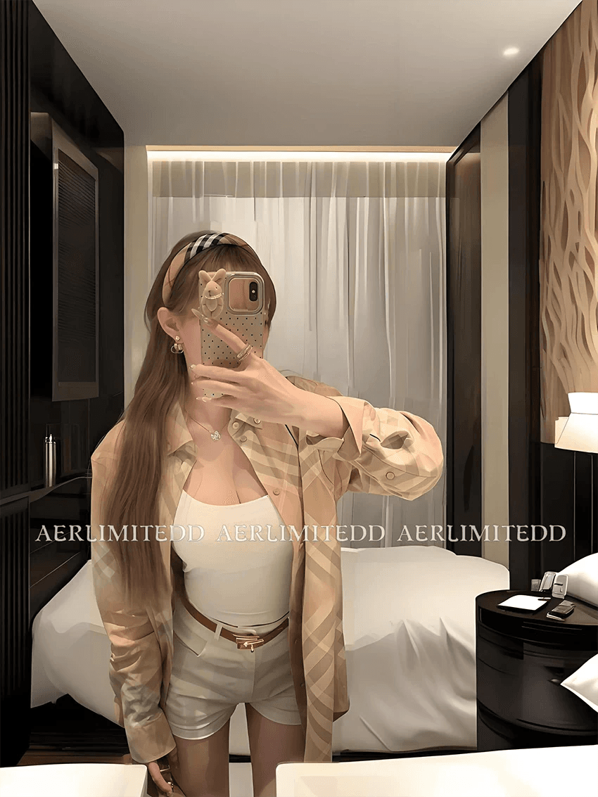 서울 맞춤 26ss 봄 새로운 빛 럭셔리 오래된 돈 바람 격자 무늬 셔츠 여성 한국 스타일 캐주얼 자외선 차단 맨위 상세 이미지 1