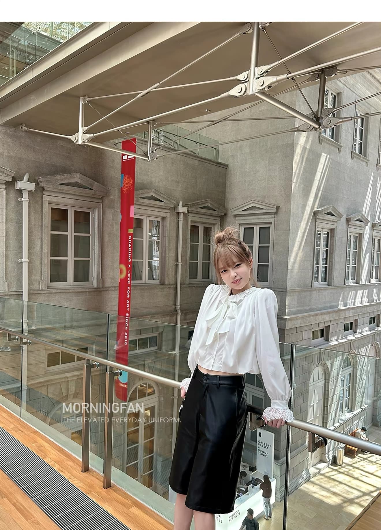 안녕하세요. 팬 팬 코디 왕 5 점 가죽 바지 높은 품질 PU 가죽 바지 슬림해 보이는 스트레이트 반바지 상세 이미지 5