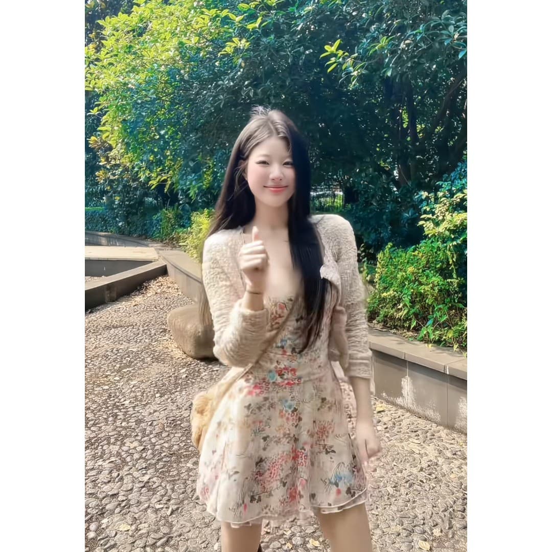 정가 프랑스식 아름다운 휴가 바람 꽃무늬 V넥 슬립 여성 드레스 여름 슬림해 보이는 오픈 가디건 세트