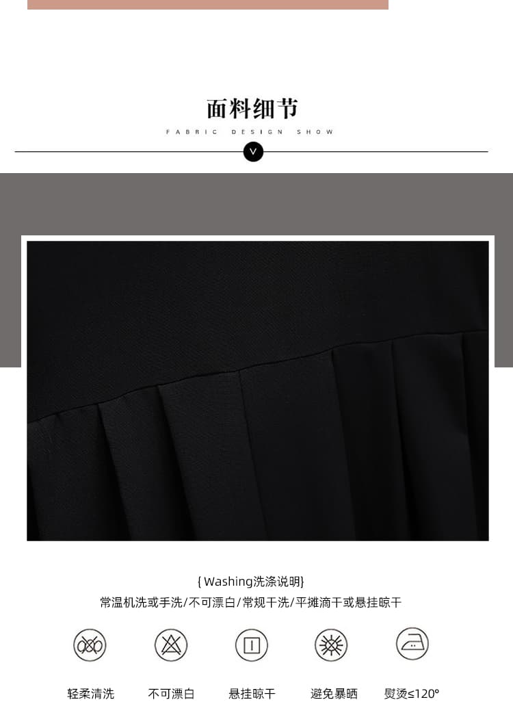 실사 새로운 숨기기 고기 표지 배 반소매 드레스 빅 사이즈 여성 의류 통통한 여동생 루즈핏 롱 스커트 m-4xl200 근 상세 이미지 8