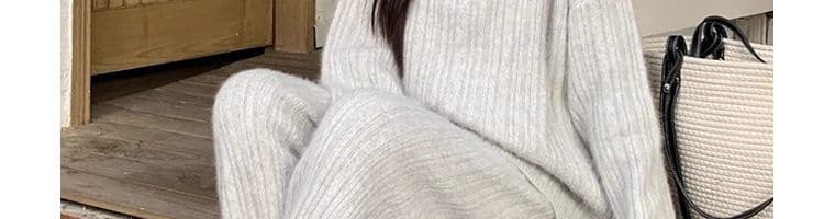 지금 2026 임산부 가을 겨울 신제품 한국 스타일 패션 맨위 조정 복부 지지 바지 연령 감소 품격 슬림해 보이는 세트 상세 이미지 48