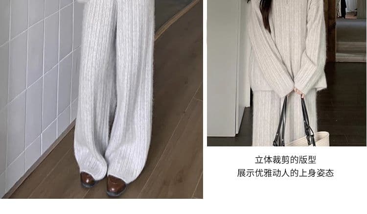 지금 2026 임산부 가을 겨울 신제품 한국 스타일 패션 맨위 조정 복부 지지 바지 연령 감소 품격 슬림해 보이는 세트 상세 이미지 60