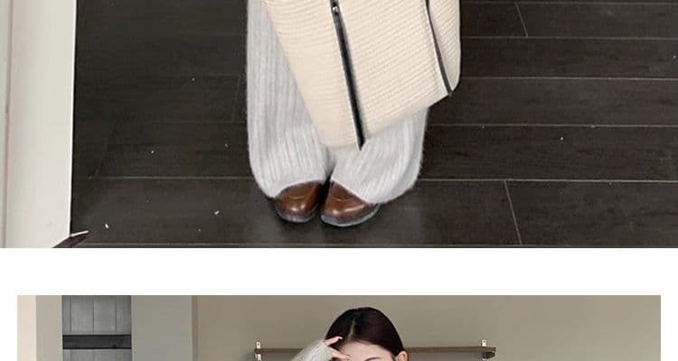 지금 2026 임산부 가을 겨울 신제품 한국 스타일 패션 맨위 조정 복부 지지 바지 연령 감소 품격 슬림해 보이는 세트 상세 이미지 36