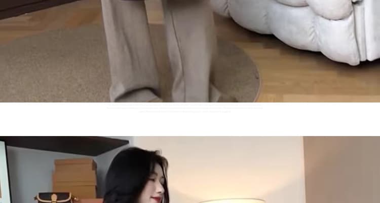 지금 신제품 임산부 느긋한 캐주얼 세트 가을 겨울 새로운 니트 스웨터 스웨터 방귀 커튼 바지 투피스 세트 착용 가져 가라. 상세 이미지 56