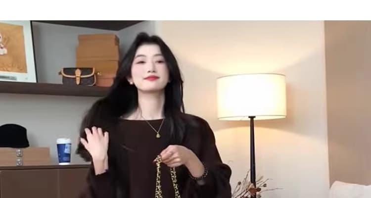 지금 2026 가을 겨울 신제품 임산부 느긋한 캐주얼 세트 니트 스웨터 스웨터 방귀 커튼 바지 투피스 세트 착용 가져 가라. 상세 이미지 38