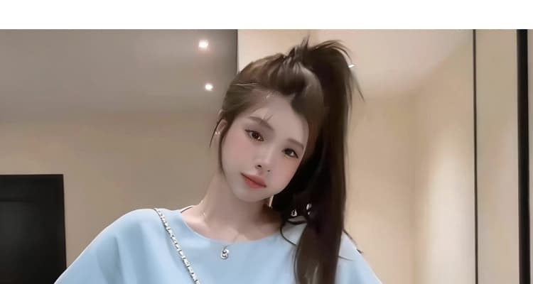 대 핏 스타일 2026 여름 신제품 임산부 느긋한 캐주얼 세트 니트 스웨터 랩스커트팬츠 바지 투피스 세트 착용 가져 가라. 상세 이미지 36