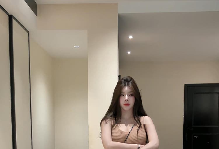 출산 착용 확실하지 않음 임신 한 외국 가스 세트 2026 새로운 임신 엄마 프랑스식 착용 가져 가라. 여름 조끼 맨위 반신 롱 스커트 상세 이미지 20