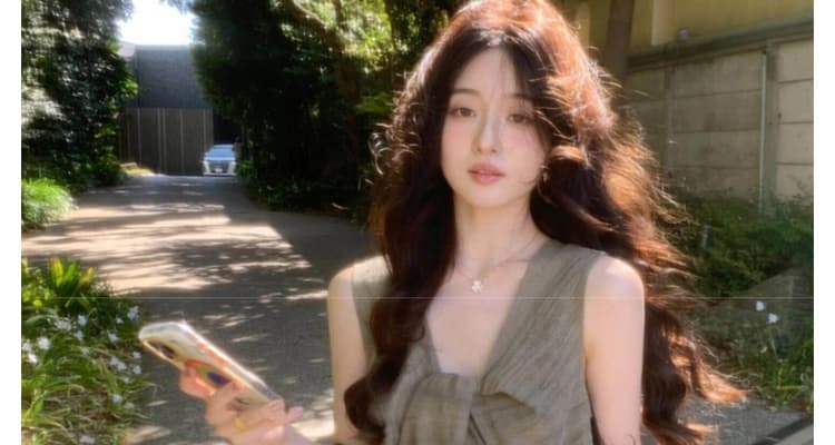 여름 신제품 레트로 매듭 V넥 루즈핏 빅 사이즈 임산부 드레스 캐주얼 슬림해 보이는 새로운 출산 스커트 상세 이미지 22