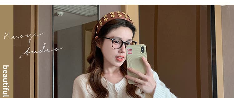 지금 지금 2026 임산부 가을 겨울 신제품 외국 가스 느긋한 바람 3 차원 꽃 니트 오픈 가디건 반 스커트 투피스 슈트 상세 이미지 11