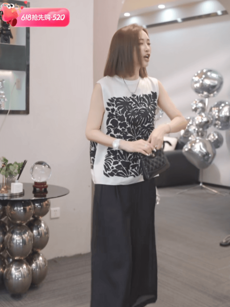 2026 여름 새로운 디자인 센스 패션 품격 슬림해 보이는 연령 감소 맨위 세트 상세 이미지 6