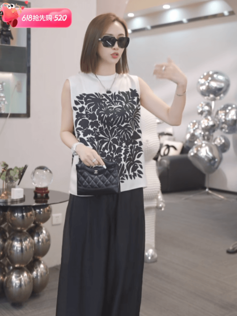 2026 여름 새로운 디자인 센스 패션 품격 슬림해 보이는 연령 감소 맨위 세트 상세 이미지 7
