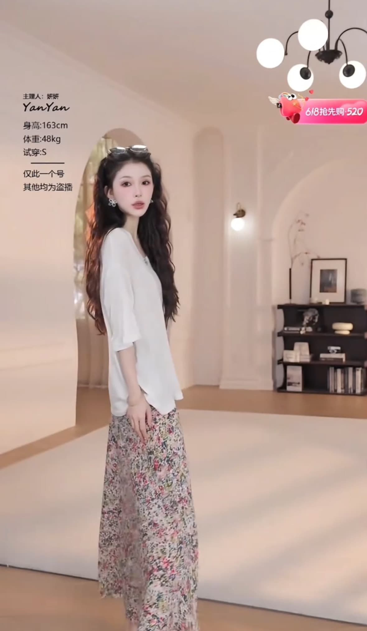 여름 단색 루즈핏 느긋한 센스 반팔 t 셔츠 세트 이미지 2