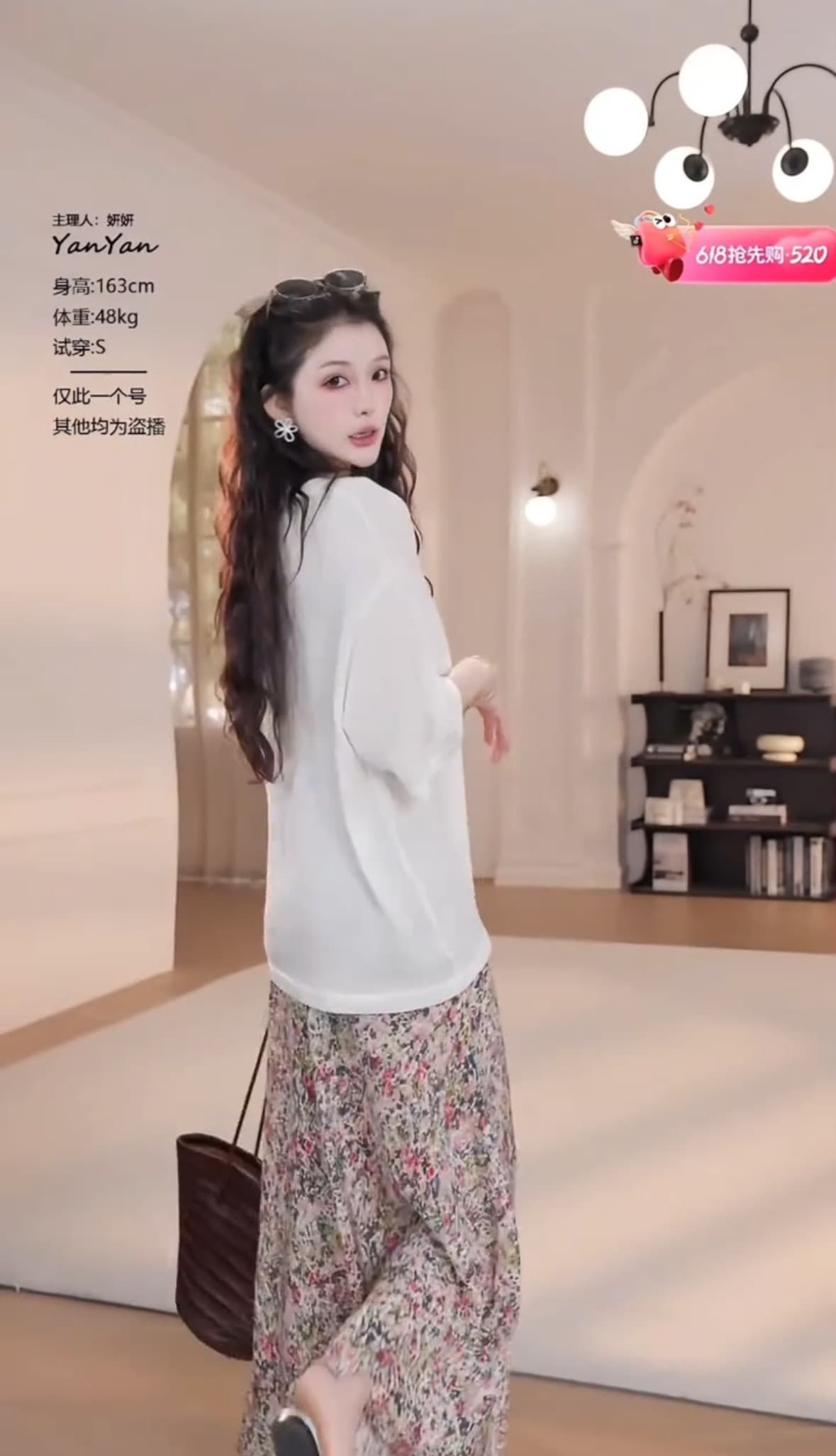여름 단색 루즈핏 느긋한 센스 반팔 t 셔츠 세트 이미지 3