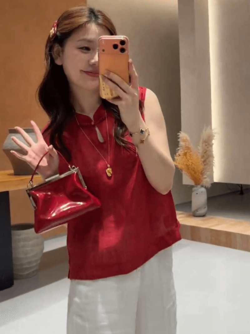 콩 추천 여름 패션 루즈핏 디스크 구두 디자인 센스 중식 작은 셔츠 다용도 연령 감소 맨위 세트 상세 이미지 5