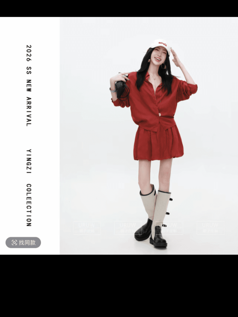 잉 어린이 맞춤 교회 저녁 종 여름 캐주얼 얇은 스타일 긴팔 셔츠 미니멀리즘 하이웨이스트 꽃밭 미니 스커트 이미지 4